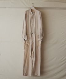 イクナ スズキタカユキ オーバーオール サロペットsize1  リネン100% suzuki takayuki サロペット オーバーオール salopette I