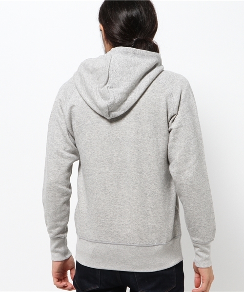 SEVENDAYS=SUNDAY（セブンデイズサンデイ）の「トンプキン裏毛　長袖ＺＩＰパーカー（カーディガン/ボレロ・メンズ・杢グレー/ネイビー/オフホワイト・SMALL/LARGE/MEDIUM）」の6枚目の写真