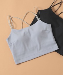 LAKOLE | 【吸水速乾】リブクロスショートブラトップ＜RELAXING WEAR＞/ 118984(キャミソール)