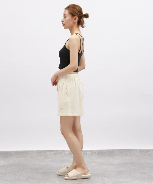 LAKOLE（ラコレ）の「【吸水速乾】リブクロスショートブラトップ＜RELAXING WEAR＞/ 118984（キャミソール・レディース・ラベンダー/オフホワイト/ブラック・SMALL/MEDIUM/LARGE）」の20枚目の写真