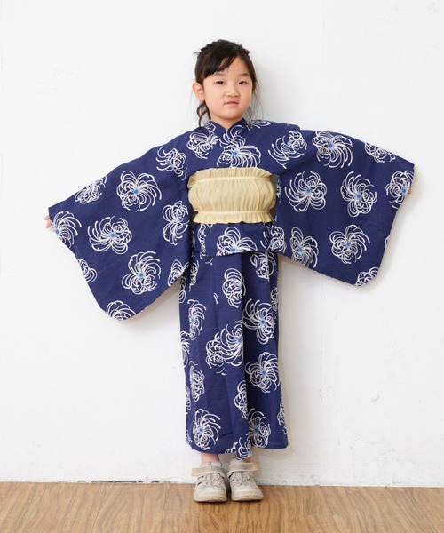 CIAOPANIC TYPY（チャオパニックティピー）の「■【KIDS】【WEB限定】セパレート浴衣（浴衣・キッズ・ブラック/ネイビー・X-LARGE/LARGE/MEDIUM/SMALL）」の8枚目の写真