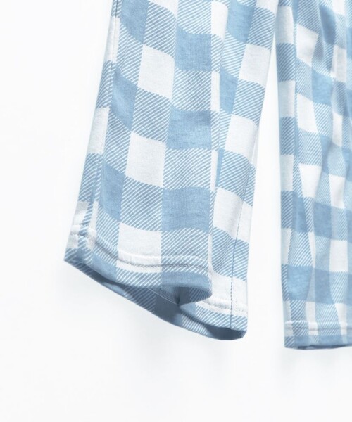 BRANSHES(ブランシェス)の「ノースリーブフリルセットアップ(セットアップ・キッズ・ブルー/ブラック・140/120/150/110/130/100/90)」の6枚目の写真