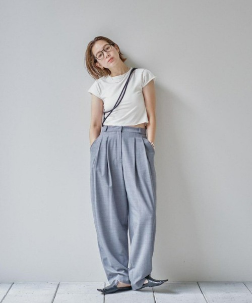 Cutoff Compact T-shirts（Tシャツ/カットソー）｜TODAYFUL
