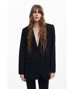 セール】ウエストノーカラーブレザー（ノーカラージャケット）｜COS