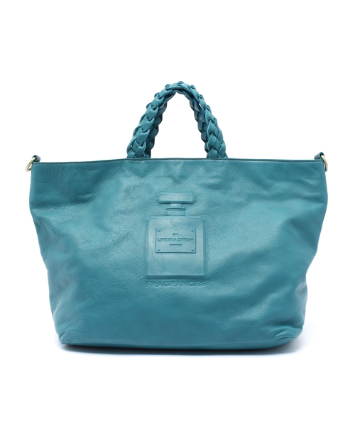 IO PELLE（イオペレ）の「IOPELLEITALIA（トートバッグ・レディース・イエロー/ブルー/ダークグレー・FREE）」の3枚目の写真