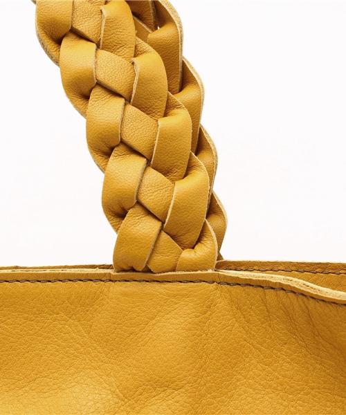 IO PELLE（イオペレ）の「IOPELLEITALIA（トートバッグ・レディース・イエロー/ブルー/ダークグレー・FREE）」の6枚目の写真