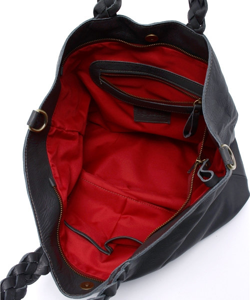 IO PELLE（イオペレ）の「IOPELLEITALIA（トートバッグ・レディース・イエロー/ブルー/ダークグレー・FREE）」の11枚目の写真