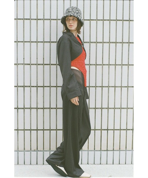 Ray BEAMS（レイビームス）の「シャギー ベル ハット（ハット・レディース・その他/パープル・ONE SIZE）」の8枚目の写真