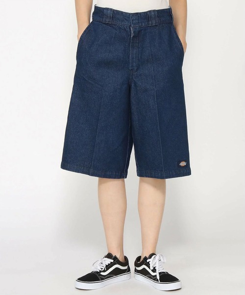 DICKIES☆ウィメンズ ルーズフィット デニムパンツ Dickies ジーンズ ダブルニー デニムパンツ ルーズフィット