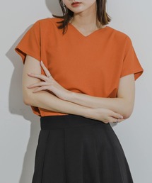 SENSE OF PLACE by URBAN RESEARCH | カットミラノフレンチスリーブトップ(Tシャツ/カットソー)