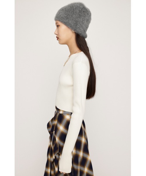 SLY（スライ）の「BASIC RIB TOPS ベーシック リブ トップス（T