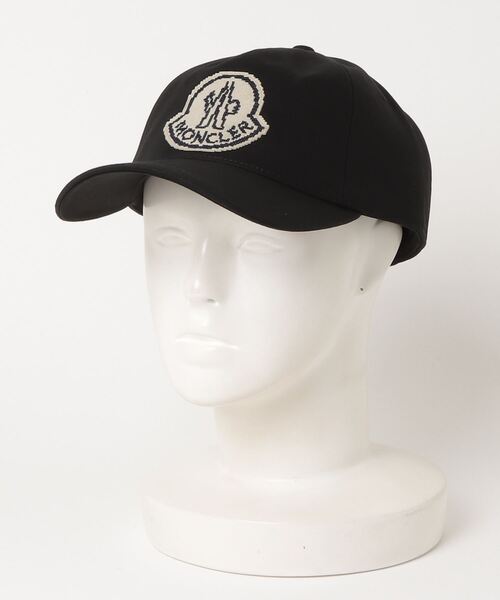 MONCLER（モンクレール）の「BASEBALL CAP（キャップ・メンズ・ブラック・ONE SIZE）」の7枚目の写真