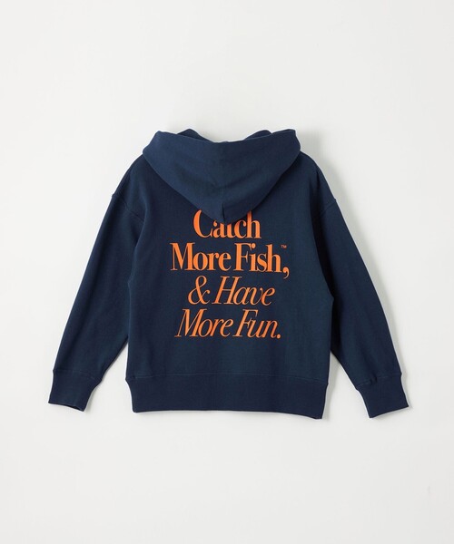 Russell Athletic（ラッセルアスレティック）の「【別注】＜RUSSELL ATHLETIC＞×＜Berkley＞プリント フーディー / キッズ 110cm-130cm（スウェット・キッズ・ライトグレー/ブラック/ネイビー・110cm/120cm/130cm）」の21枚目の写真