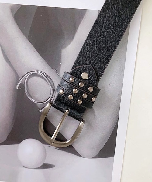 セール】スタッズベルト（ベルト）｜Riff（リフ）のファッション通販