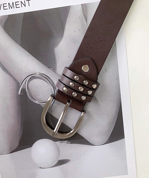 セール】スタッズベルト（ベルト）｜Riff（リフ）のファッション通販