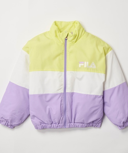 FILA(フィラ)の「中綿ジャケット(その他アウター・キッズ・ラベンダー/ベージュ/ネイビー・130/160/140/150)」の1枚目の写真
