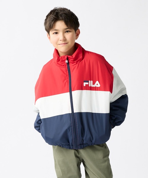 FILA(フィラ)の「中綿ジャケット(その他アウター・キッズ・ラベンダー/ベージュ/ネイビー・130/160/140/150)」の3枚目の写真
