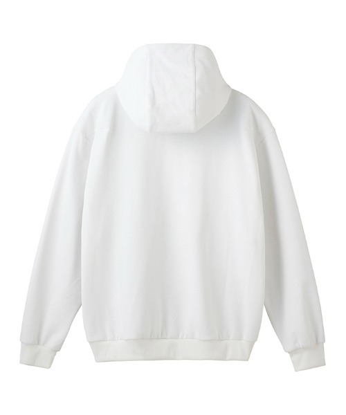 DESCENTE（デサント）の「【SPORTS STYLE】スウェットフルジップフーディージャケット（スウェット・メンズ・グレー系1/ブラック・L/M）」の4枚目の写真