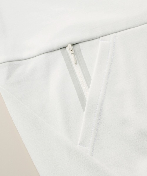 DESCENTE（デサント）の「【SPORTS STYLE】スウェットフルジップフーディージャケット（スウェット・メンズ・グレー系1/ブラック・L/M）」の5枚目の写真