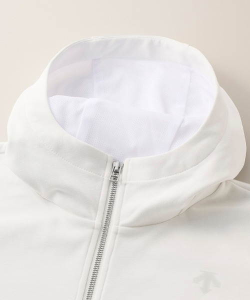 DESCENTE（デサント）の「【SPORTS STYLE】スウェットフルジップフーディージャケット（スウェット・メンズ・グレー系1/ブラック・L/M）」の8枚目の写真