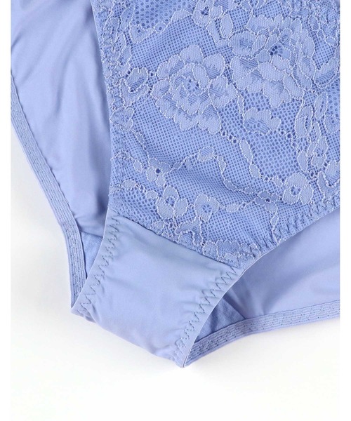 AMPHI（アンフィ）の「【ノンワイヤーでまる胸メイク】あたりが気になりにくいブラ&ショーツセット ラッセルレース（ブラ&ショーツ・レディース・オレンジ/ブラック/グレー/ベージュ/ブルー/ターコイズブルー/ベージュ系その他・B65/B70/B75/C65/C70/C75/D65/D70/D75/E65/E70/E75）」の20枚目の写真