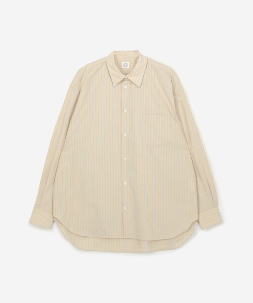 ORCIVAL（オーシバル）の「ORCIVAL | コットン レギュラーカラーシャツ STRIPE MEN（シャツ/ブラウス・メンズ・ブルー系その他/ベージュ系その他・3/5）」の2枚目の写真