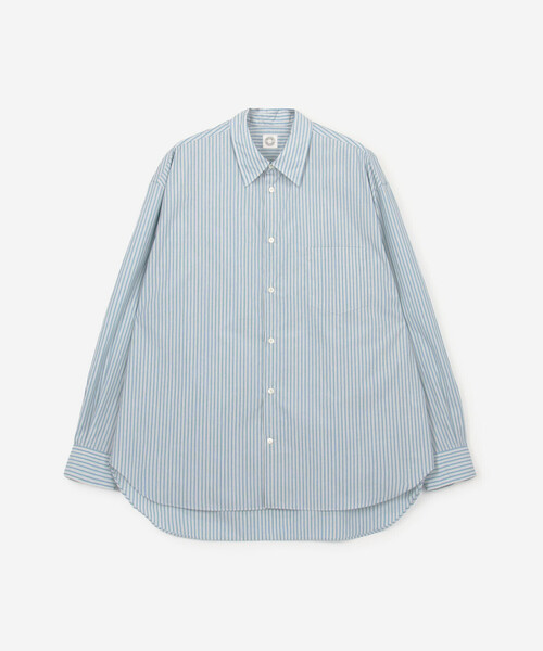 ORCIVAL（オーシバル）の「ORCIVAL | コットン レギュラーカラーシャツ STRIPE MEN（シャツ/ブラウス・メンズ・ブルー系その他/ベージュ系その他・3/5）」の6枚目の写真