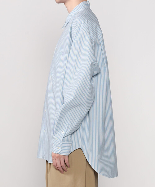 ORCIVAL（オーシバル）の「ORCIVAL | コットン レギュラーカラーシャツ STRIPE MEN（シャツ/ブラウス・メンズ・ブルー系その他/ベージュ系その他・3/5）」の5枚目の写真