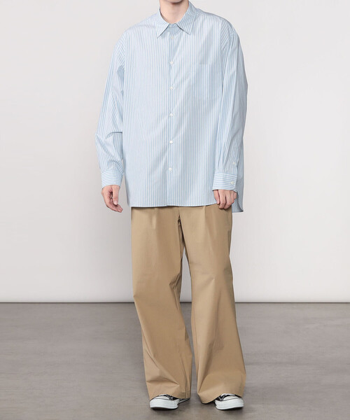 ORCIVAL（オーシバル）の「ORCIVAL | コットン レギュラーカラーシャツ STRIPE MEN（シャツ/ブラウス・メンズ・ブルー系その他/ベージュ系その他・3/5）」の14枚目の写真