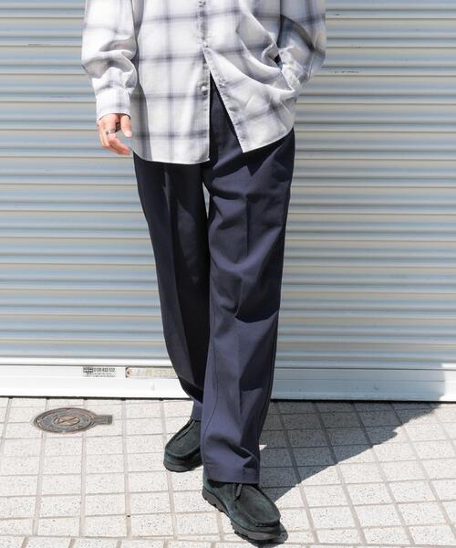 FORK&SPOON（フォークアンドスプーン）の「『セットアップ対応/イージーケア』FORK&SPOON　ideal stretchパンツ（その他パンツ・メンズ・ネイビー/ダークブラウン・4/5）」の3枚目の写真