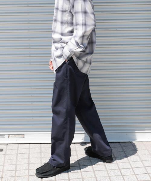 FORK&SPOON（フォークアンドスプーン）の「『セットアップ対応/イージーケア』FORK&SPOON　ideal stretchパンツ（その他パンツ・メンズ・ネイビー/ダークブラウン・4/5）」の6枚目の写真