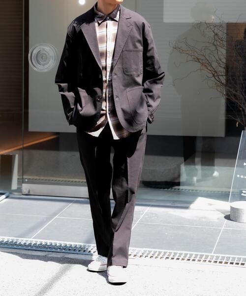 FORK&SPOON（フォークアンドスプーン）の「『セットアップ対応/イージーケア』FORK&SPOON　ideal stretchパンツ（その他パンツ・メンズ・ネイビー/ダークブラウン・4/5）」の19枚目の写真