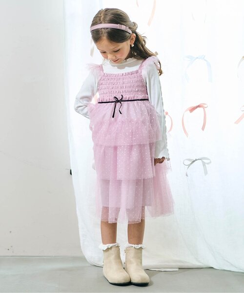 パールイヤリング付カチューシャ（カチューシャ）｜apres les cours