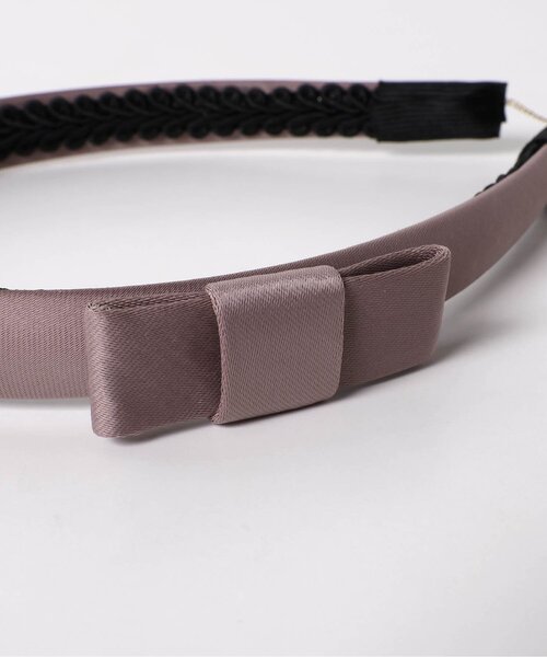 apres les cours(アプレレクール)の「パールイヤリング付カチューシャ(カチューシャ・キッズ・ベージュ/ブラック・FREE)」の9枚目の写真