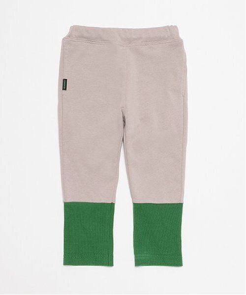 kladskap（クレードスコープ）の「MOOMIN/裾切替ロング丈レギパン（レギンス/スパッツ・キッズ・グリーン/グレー・80ｃｍ/90cm/100cm/110cm）」の10枚目の写真