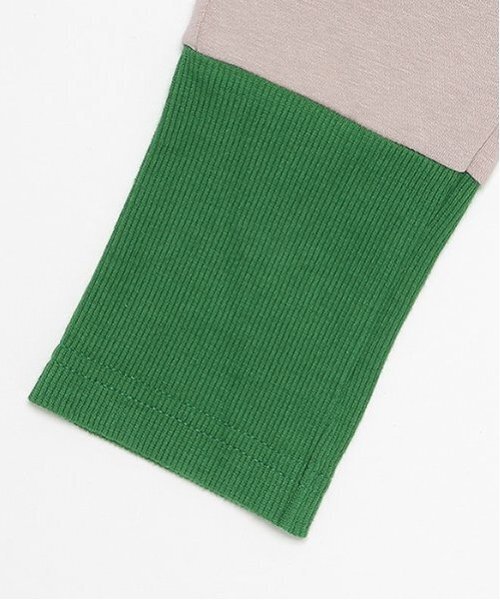 kladskap（クレードスコープ）の「MOOMIN/裾切替ロング丈レギパン（レギンス/スパッツ・キッズ・グリーン/グレー・80ｃｍ/90cm/100cm/110cm）」の3枚目の写真