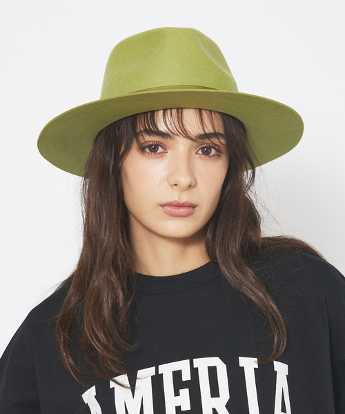 【RUBEN/ルーベン】フェルトロングブリムハット / FELT LONG Wide BRIM HAT / RUS-1293（ハット）｜Ruben（ルーベン）