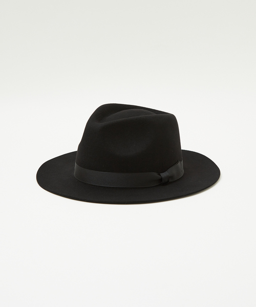 Ruben(ルーベン)の「【RUBEN/ルーベン】フェルトロングブリムハット / FELT LONG Wide BRIM HAT / RUS-1293(ハット・メンズ・ブラック/グレイッシュベージュ/アイボリー/グリーン系その他/ベージュ・フリー)」の9枚目の写真