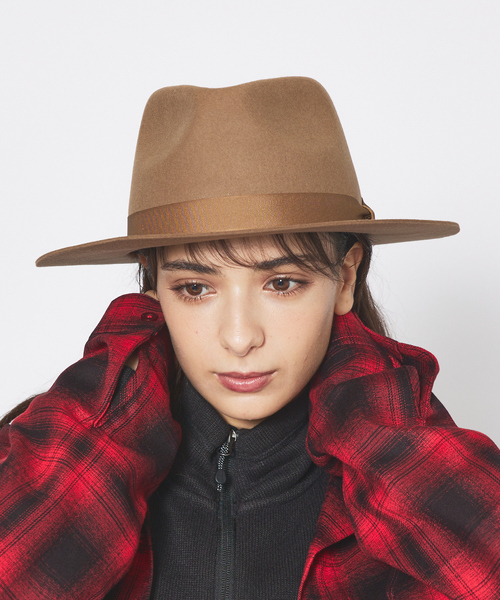 Ruben(ルーベン)の「【RUBEN/ルーベン】フェルトロングブリムハット / FELT LONG Wide BRIM HAT / RUS-1293(ハット・メンズ・ブラック/グレイッシュベージュ/アイボリー/グリーン系その他/ベージュ・フリー)」の16枚目の写真