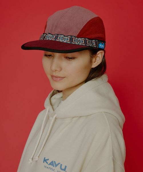 KAVU（カブー）の「KAVU/カブー FLEECE STRAPCAP/フリースストラップキャップ（キャップ・レディース・C/B/A・LARGE/MEDIUM）」の13枚目の写真