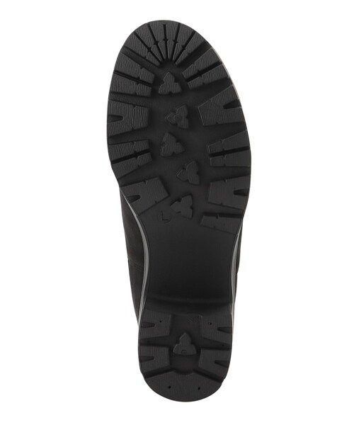 SHOO・LA・RUE(シューラルー)の「◆歩きやすさと美脚を叶える ヒールアップはきぐちニットブーツ(ブーツ・レディース・ブラック/ライトベージュ/ダークブラウン・35/25/45)」の8枚目の写真