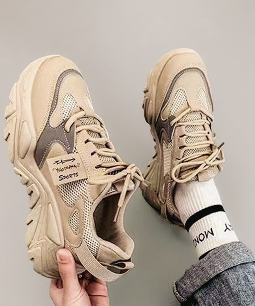 【セール】3-9D30 チャンキソール ダッドシューズ ダッドスニーカー 厚底（スニーカー）｜CALIFORNIA OUTFITTERS（カリフォルニア アウトフィッターズ） 5,334円