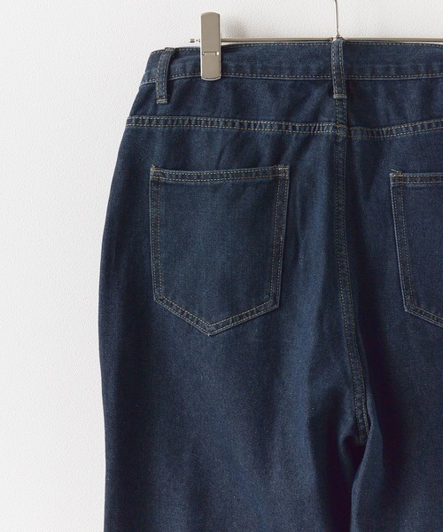 BLANK　（ブランク）の「▲Butterfly design denim pants / バタフライデザイン デニムパンツ（デニムパンツ・レディース・ブルー/ネイビー・L/M）」の4枚目の写真