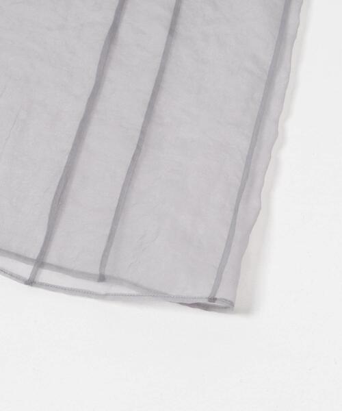 URBAN RESEARCH（アーバンリサーチ）の「オーガンジーシアーキャミワンピース（ワンピース・レディース・ブラック/グレー・FREE）」の10枚目の写真