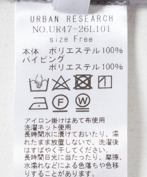 URBAN RESEARCH（アーバンリサーチ）の「オーガンジーシアーキャミワンピース（ワンピース・レディース・ブラック/グレー・FREE）」の13枚目の写真