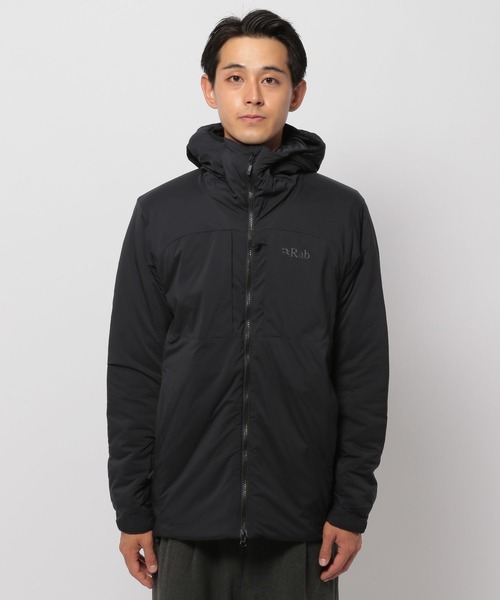 ALPINEウィンタージャケット 黒 Rab（ラブ）の「【Rab(ラブ)】Xenair Alpine Jacket（ゼネアアルパイン