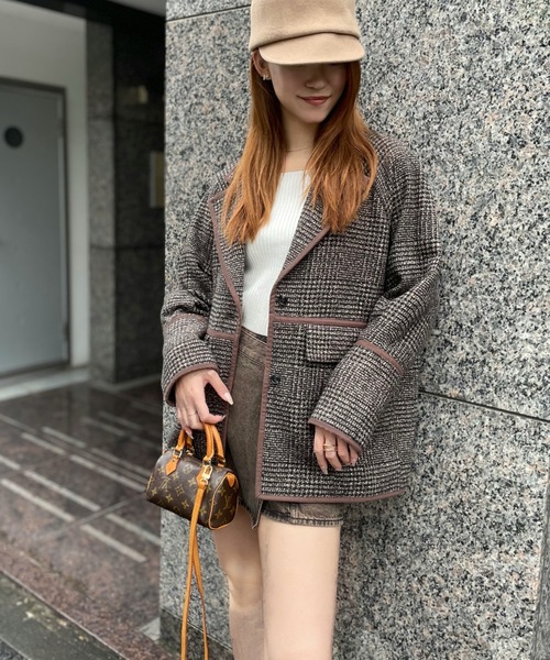 Rosy luce（ロージールーチェ）の「ツイードテーラードジャケット