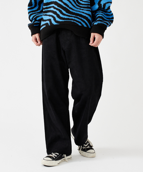 B.C STOCK（ベーセーストック）の「[B.A.C.B] CORDUROY ワイドストレートパンツ（その他パンツ・メンズ・ブラック/ブラウン/ベージュ/ネイビー/ブルー系その他・SMALL/MEDIUM/LARGE）」の2枚目の写真