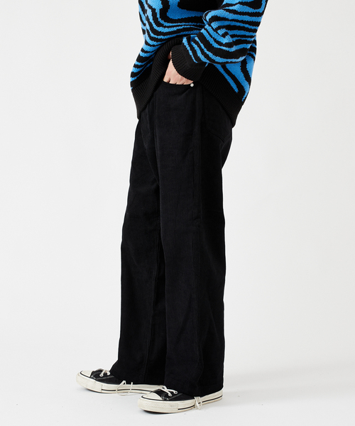 B.C STOCK（ベーセーストック）の「[B.A.C.B] CORDUROY ワイドストレートパンツ（その他パンツ・メンズ・ブラック/ブラウン/ベージュ/ネイビー/ブルー系その他・SMALL/MEDIUM/LARGE）」の11枚目の写真