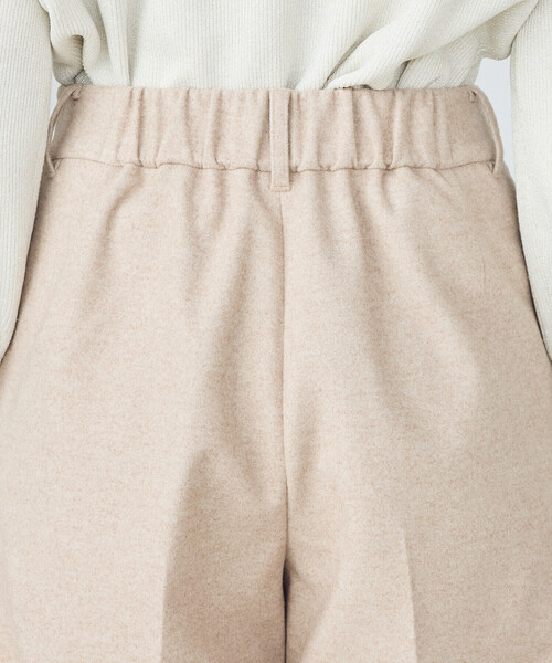 COMME CA ISM(コムサイズム)の「フラノ調ジャージー ワイドパンツ(その他パンツ・レディース・グレー/ベージュ・MEDIUM/LARGE)」の7枚目の写真